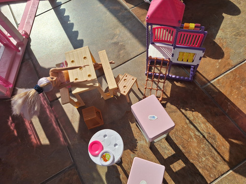Barbie dollhouse dining - dining, room