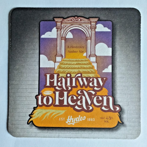 Beer mat hairway - beer, to