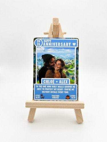 Fort game anniversary card - fort,