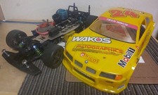 Kyosho Super 10 FW03 CV12 M-Speed RC car with many other optional parts
