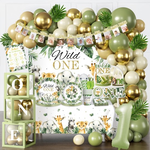 Cocomigo wild one 237pcs party - cocomigo,