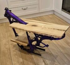 Motorcycle Themed Coffee Table TV Stand 