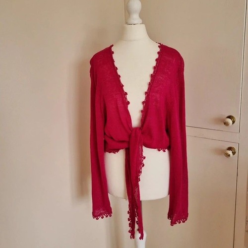 East magenta pink linen - east,
