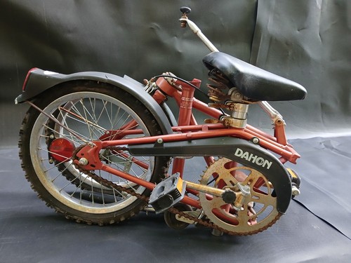Untested dahon folding bike - folding,