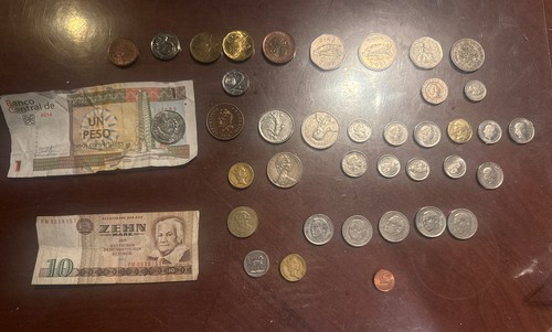 Lot assorted foreign - of, (40)