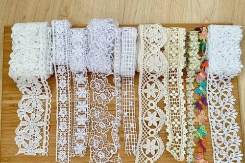 Guipure lace trim bundle - guipure, 20