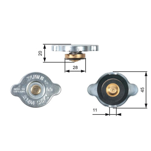 Gates radiator expansion - gates, tank