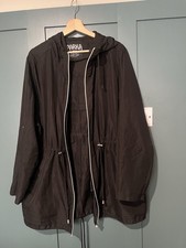 LADIES PRIMARK BLACK "PARKA IN