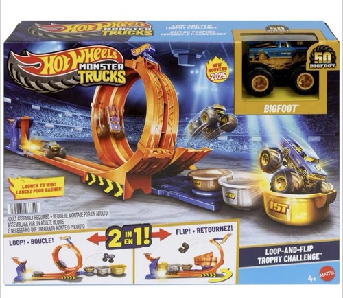 Hot wheels monster trucks - monster, loop