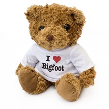 I LOVE BIGFOOT - Teddy Bear -