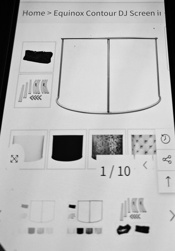 Equinox contour screen with - equinox, dj