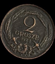 1923 Poland 2 Grosze Trial