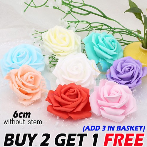 100 pcs large 6cm artificial - 100,