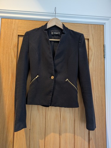 Zara black blazer 2012 - black,