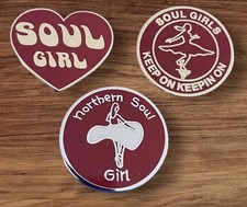 Northern Soul Pin Badges