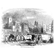 LONDON Scene in Smithfield