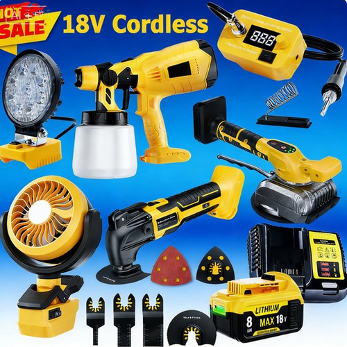 For dewalt 18v cordless - for,