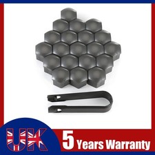 20PCS GREY WHEEL BOLT NUT CAPS