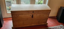 Antique Pine Dome Top Trunk