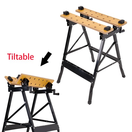 Foldable flip top workbench - foldable,