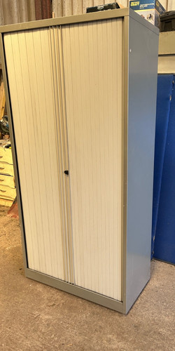 Bisley tall office tambour - bisley,