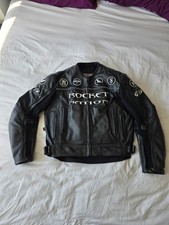 Joe Rocket Nation Men's Leather Motorcycle Jacket 42