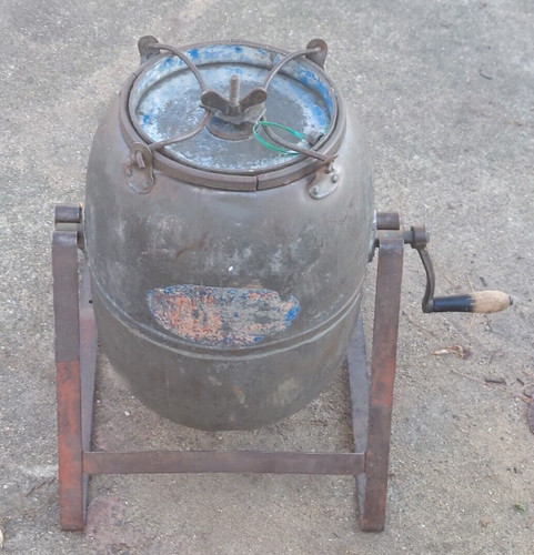 Primitive antique butter churn - antique,