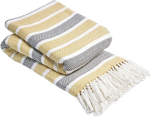 Luxury zara throw - 100%, cotton