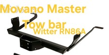 Witter RN86A Towbar Renault Master/Vauxhall Movano. Chassis Cab FWD 1998 to 2010
