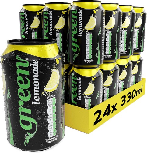 Green sour cherry soft drink - cherry,