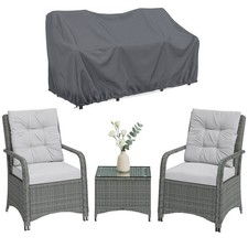 Outsunny 3 Pieces Rattan