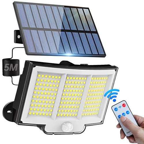 Led solar power pir motion - solar,