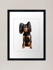 Russian Toy Terrier Framed Art