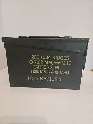 Metal ammo box storage can - storage,