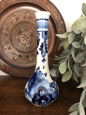 Vintage Dutch Delft Blue Bud