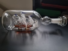 Glass Ship In A Glass Bottle