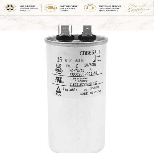 High efficiency 35uf - 35uf, capacitor