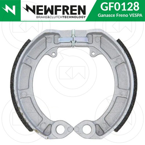 Pair rear brake shoes - shoes, for