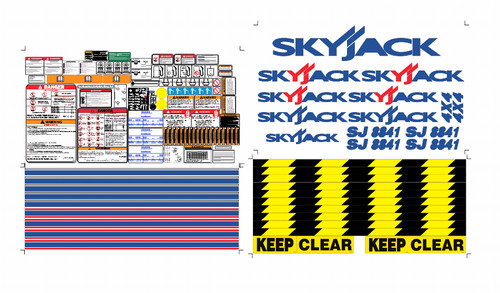 Skyjack sj8841 scissor - sj8841,