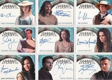 Stargate Atlantis Season 1 - 4 & Heroes Auto / Autograph Card Selection