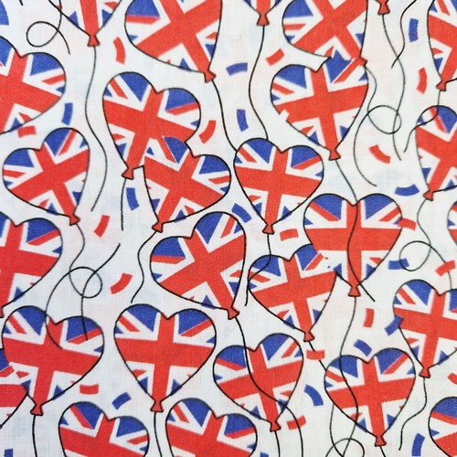 Coronation fabric union jack - coronation,