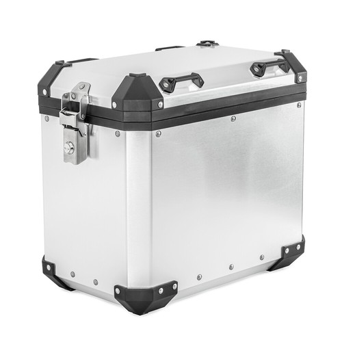 Aluminium pannier for yamaha - aluminium,