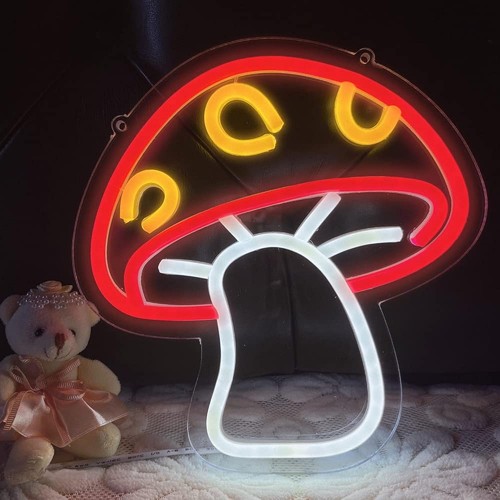Led neon sign pink let - led,