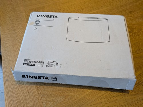 Brand new ikea ringsta lamp - brand,