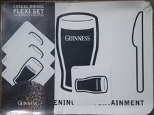 Guiness Flexi Placemats and Coaster Set of 4