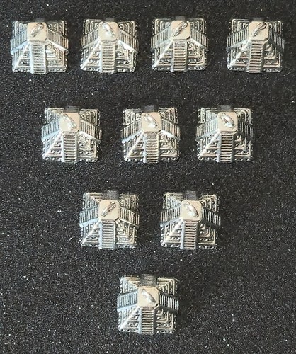 10x antique silver ancient - 10x,