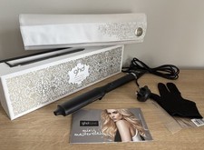 ghd Curve Classic Wave Hair Curling Wand Curl Black Arctic Gold Gift Set Ex Disp