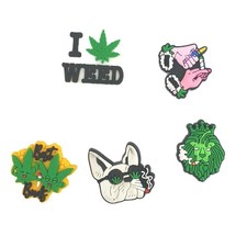 New Croc Charms Adult Weed