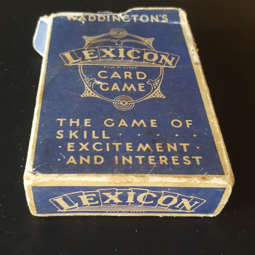 Vintage waddingtons lexicon - vintage,
