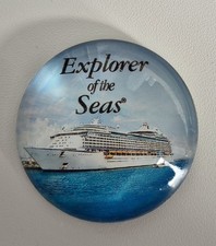 Fridge Magnet Explorer Of The Seas Royal Caribbean Cruise Ship VGC